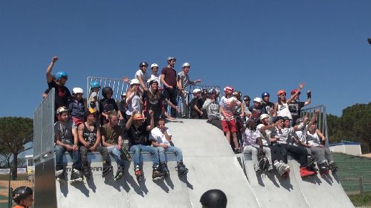 INAUGURATION DU NOUVEAU SKATE-PARK DE SAINTE-MAXIME