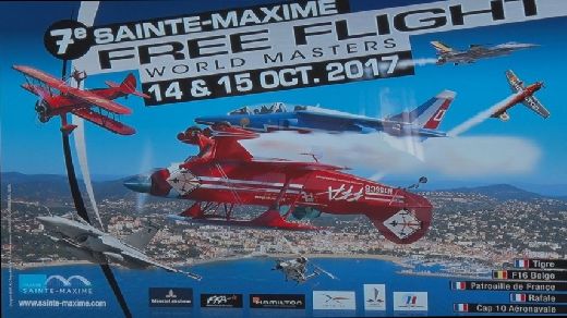 PROGRAMME DU FREE FLIGHT SAINTE MAXIME LES 14 ET 15 OCTOBRE 2017