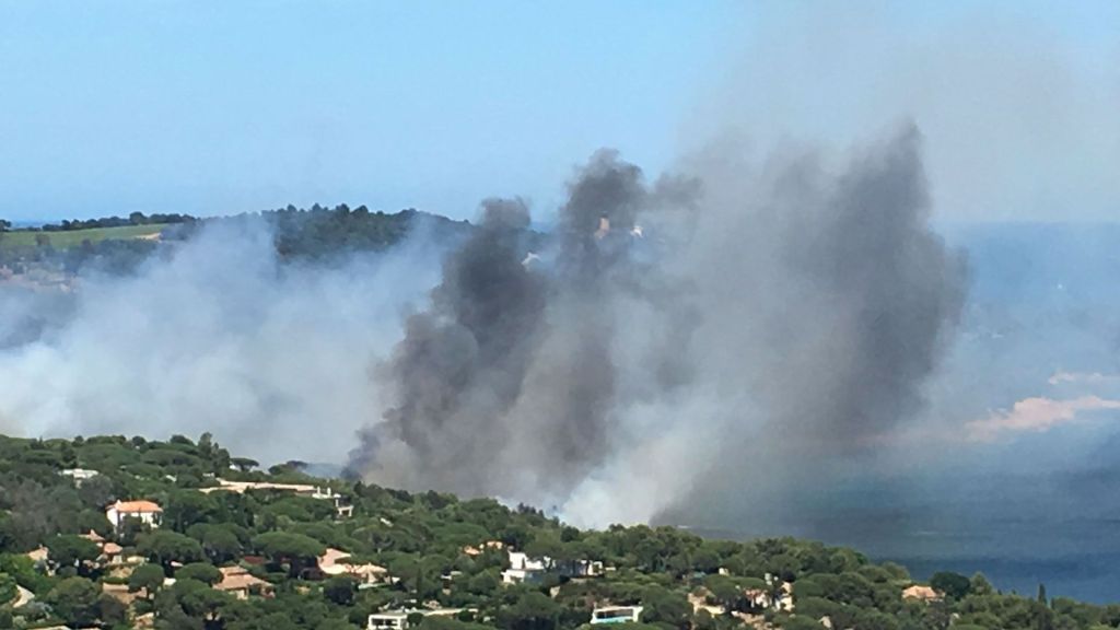 INCENDIE DU 07 06 2017 SUR LA COMMUNE DE RAMATUELLE