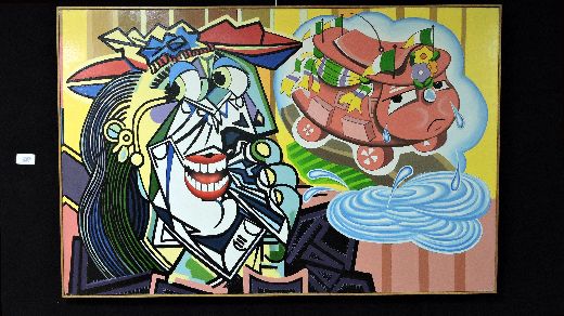 SAINTE MAXIME EXPOSITION FIGURATION NARRATIVE