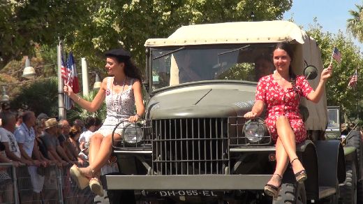 73 E ANNIVERSAIRE DU DEBARQUEMENT DE PROVENCE A SAINTE MAXIME