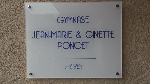 INAUGURATION DU GYMNASE JEAN-MARIE & GINETTE PONCET