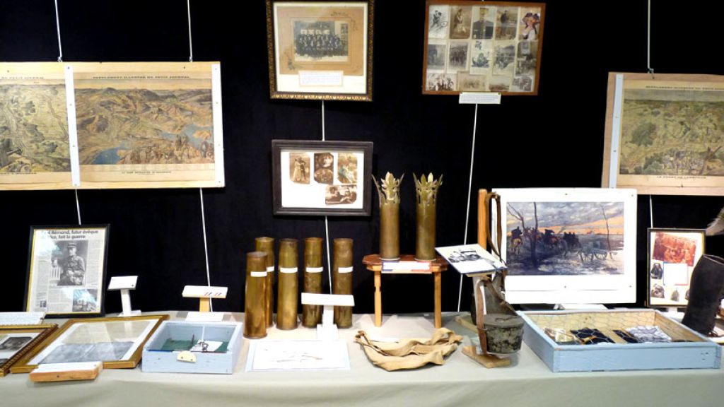EXPOSITION « SOUVENIRS DE LA GUERRE 1914-1918 »