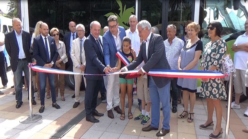 INAUGURATION DES NAVETTES "SIMPLIBUS" DE SAINTE MAXIME