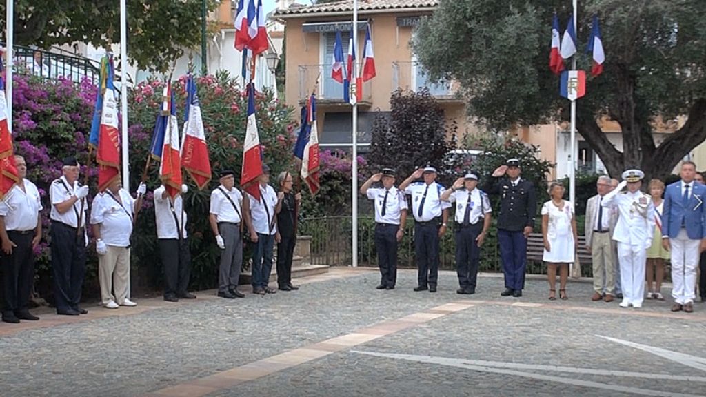 PREMIERES ETAPES DU CHEMIN DE MEMOIRE DU 74EME ANNIVERSAIRE DU DEBARQUEMENT DES TROUPES ALLIEES EN PROVENCE
