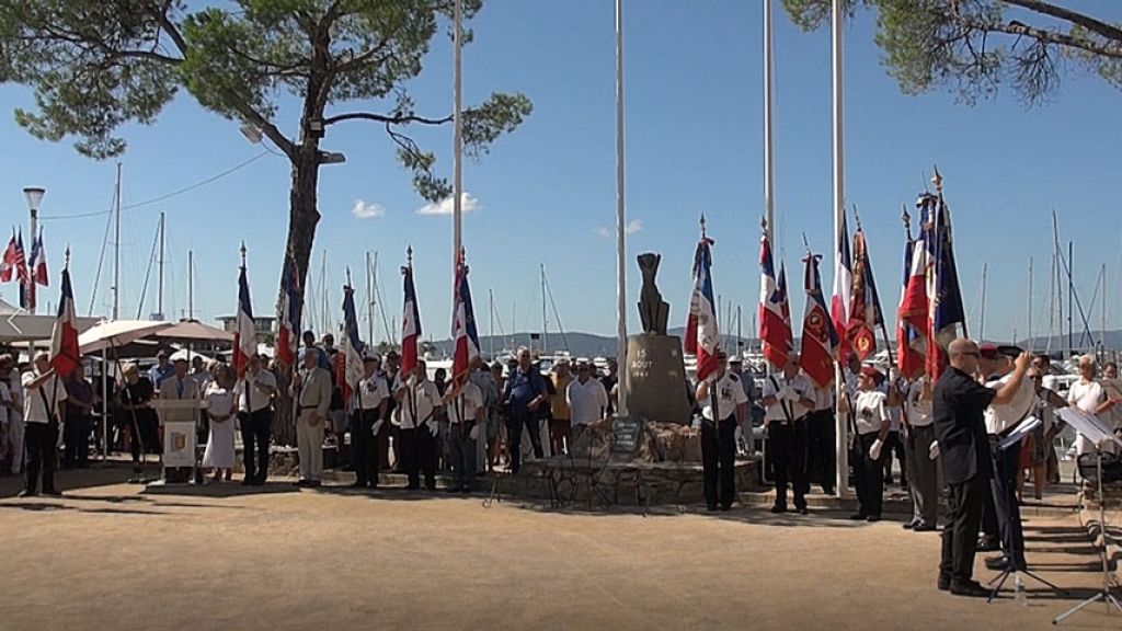 CEREMONIE OFFICIELLE DU 15 AOUT 2018 A SAINTE MAXIME