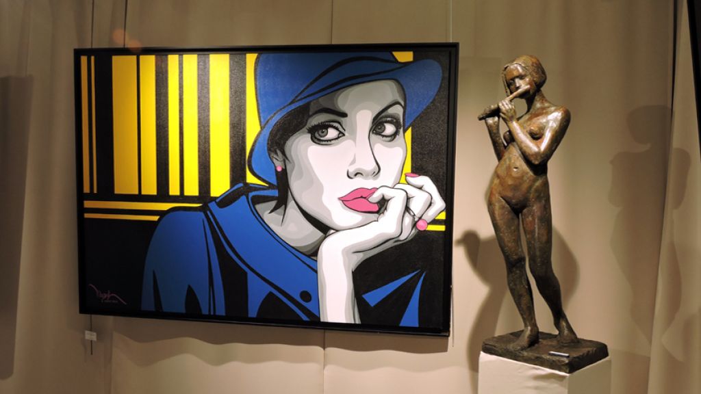 EXPOSITION SCULPTURE  PEINTURE SAINTE MAXIME