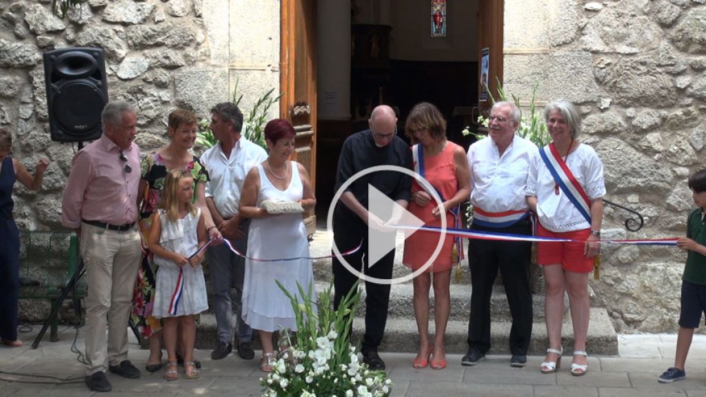 INAUGURATION DES TRAVAUX DE L'EGLISE SAINT MARTIN 2019