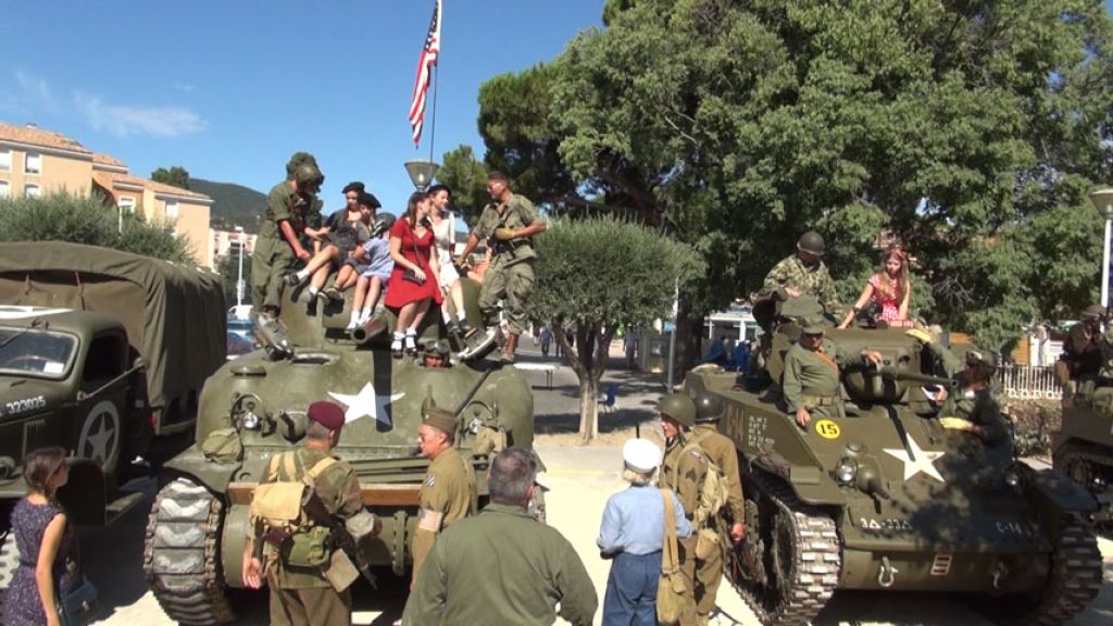 75E ANNIVERSAIRE DU DEBARQUEMENT A SAINTE MAXIME