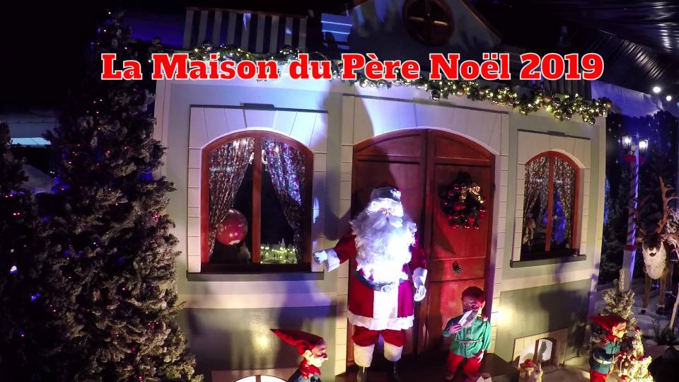 Inauguration de la maison du Père Noël Sainte-Maxime 2019