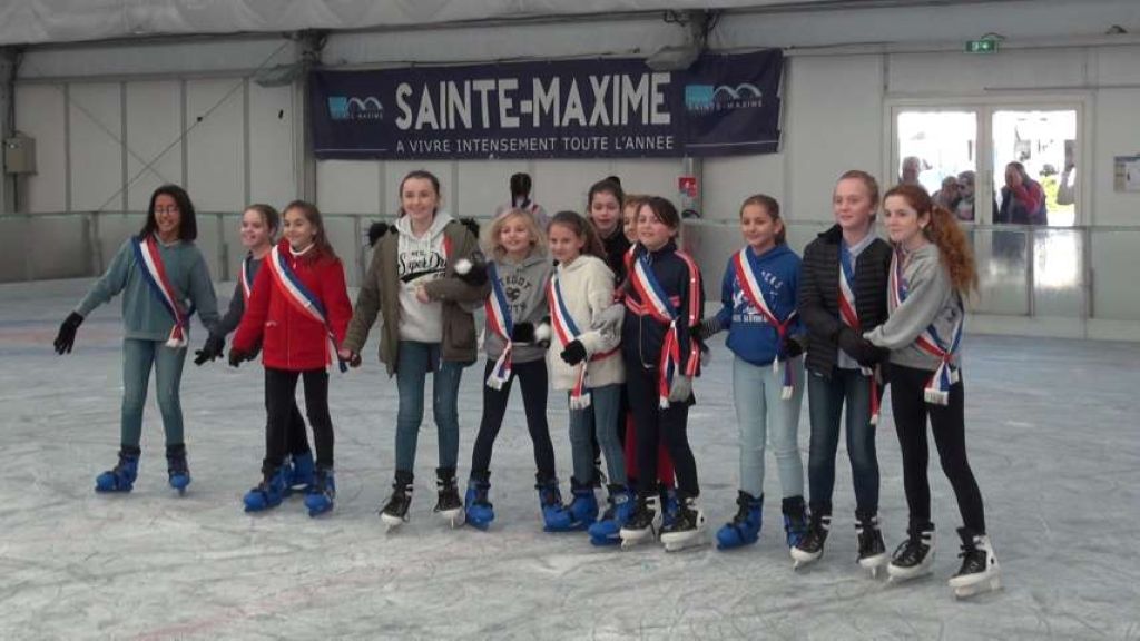 Inauguration de la patinoire Sainte-Maxime 2020