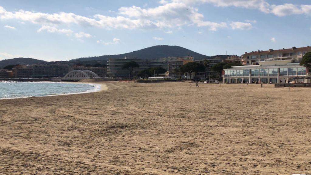 Les plages de Sainte-Maxime