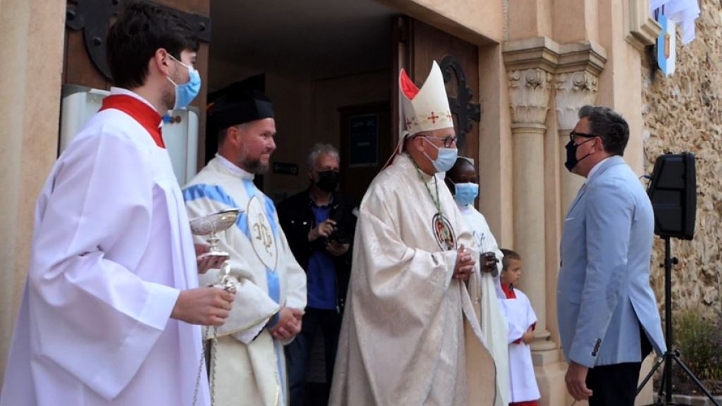 FêTE VOTIVE 2021. MESSE CéLéBRéE PAR MGR REY éVêQUE DE FRéJUS-TOULON