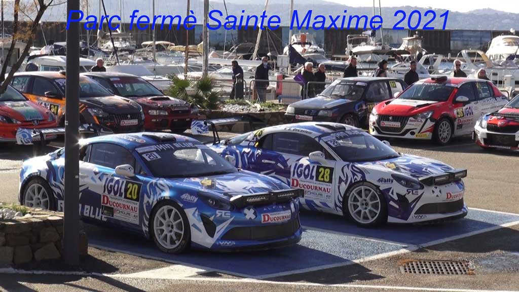 Parc fermé 67eme rallye du var