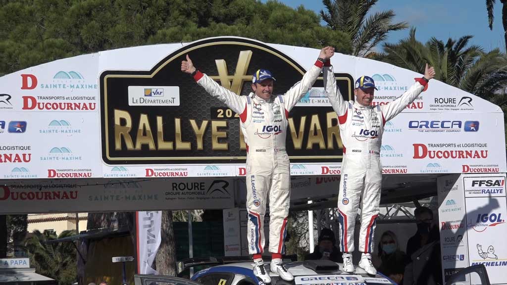 PODIUM 67EME RALLYE DU VAR
