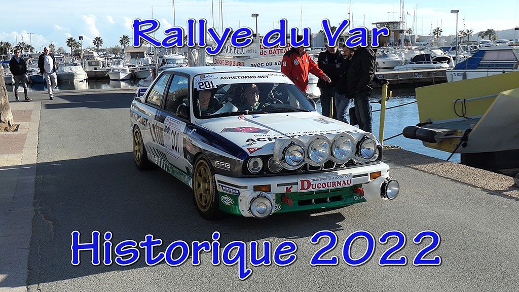 DEPART RALLYE DU VAR HISTORIQUE SAINTE MAXIME 2022