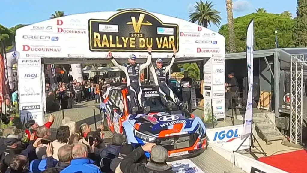 Podiums Rallye du Var 2022