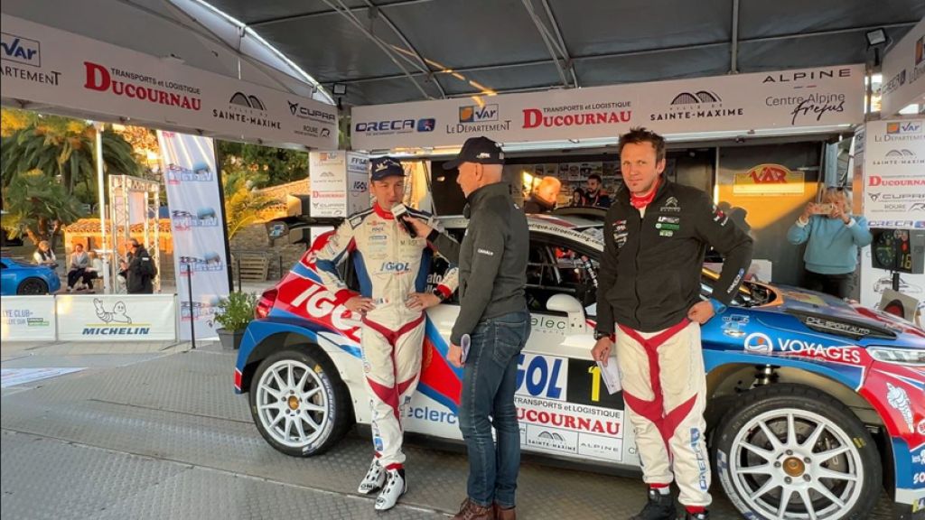 Rallye du var vendredi 24 11 23 Etape 1 moderne