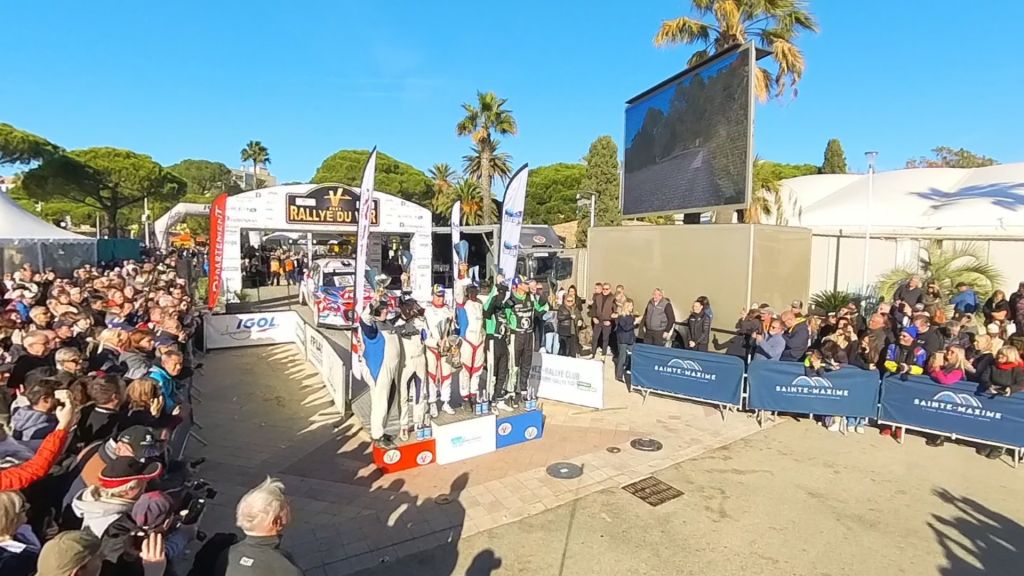 Podium rallye du var 2023