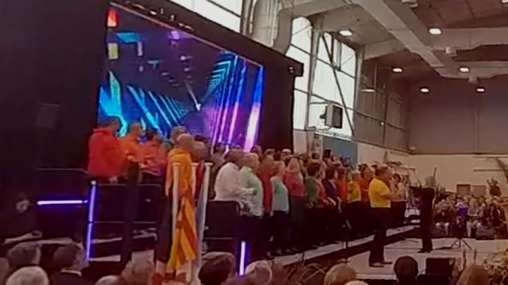 Sainte Maxime Cérémonie des vœux-scène de cœur