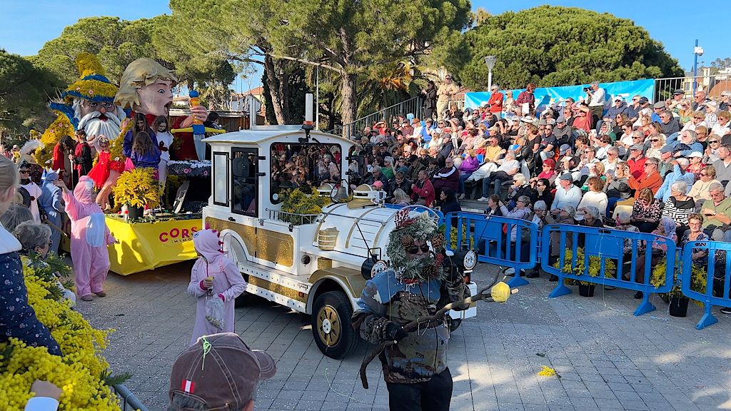 Corso du mimosa Sainte Maxime 2024