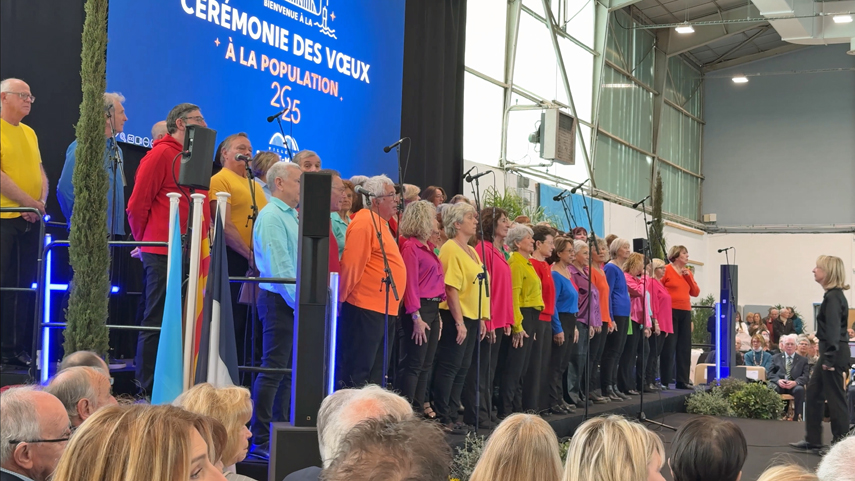 ANIMATION AVANT LA CEREMONIE DES VOEUX 2025