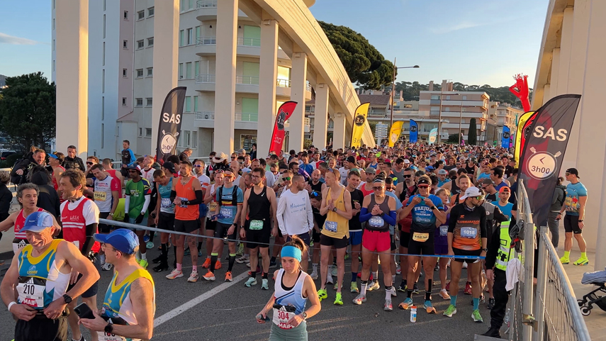 DEPART DU MARATHON DU GOLFE 30 MARS 2025