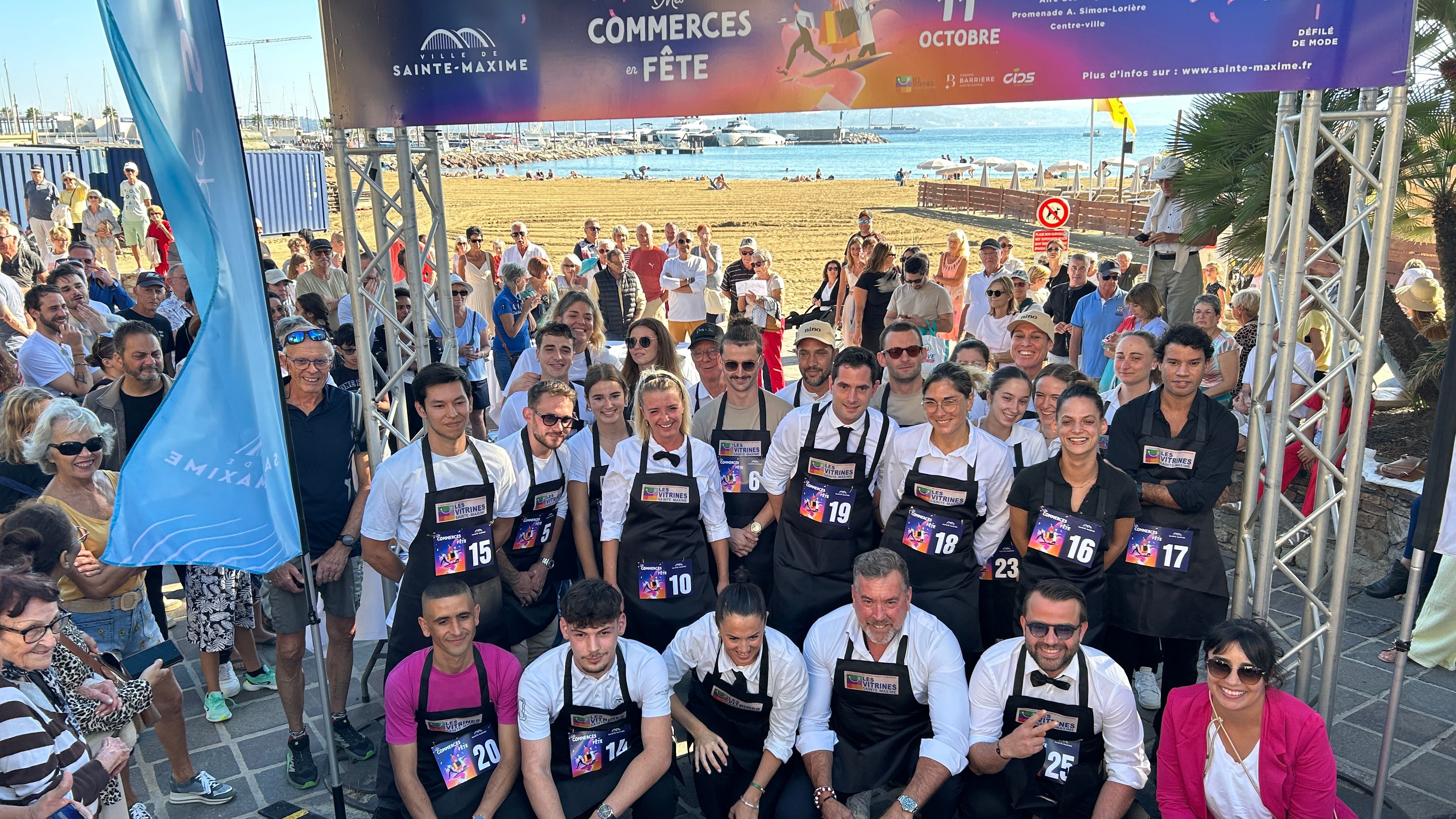 Course de filles et Garçons de café