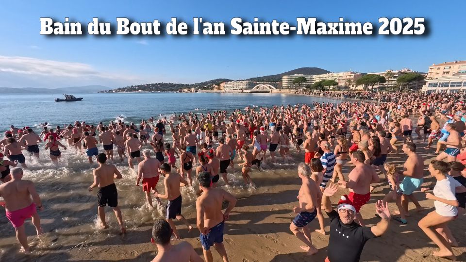 Bain du Bout de l'an Sainte-Maxime 2025