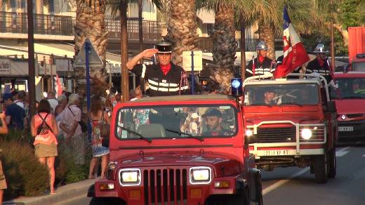 DEFILE DU 14 JUILLET 2015 A SAINTE MAXIME