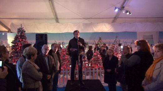 INAUGURATION DU PAYS ENCHANTE DU PERE NOEL 2016