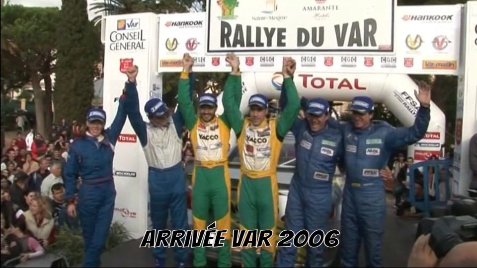 Arrivée rallye du Var Sainte-Maxime 2006